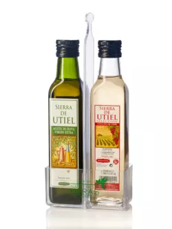 vinagre y aceite de oliva